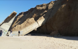 הקמת נקז חדש במוצא לחוף אשקלון