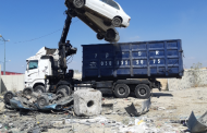 עיריית באר שבע שלחה לגריסה עשרות כלי רכב ישנים