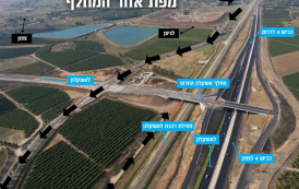 נפתחים לתנועה היציאה והמחלף החדש בצפון אשקלון