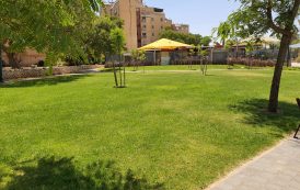 עיריית באר שבע שדרגה המרחב הציבורי בשכונה ט'